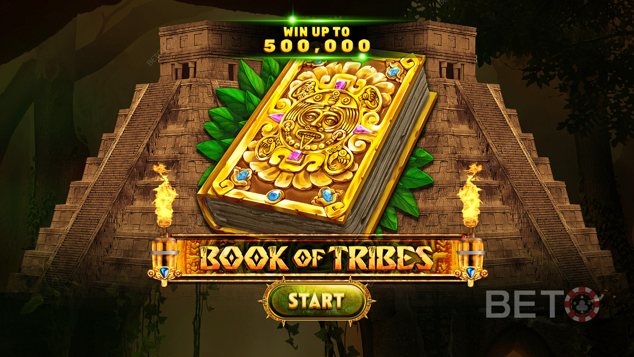 Voita jopa 5 000-kertainen panoksesi Book of Tribes -nettikolikkopelissä.