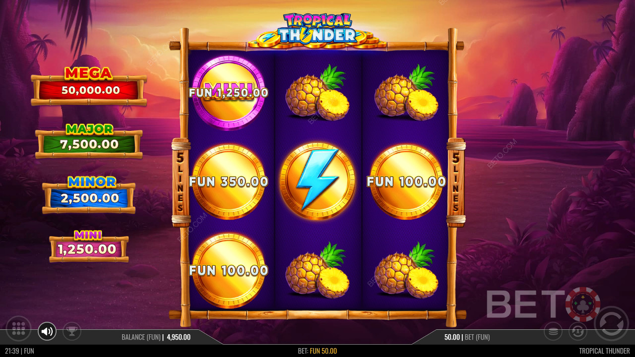 Tropical Thunder arvostelu BETO Slotsilta