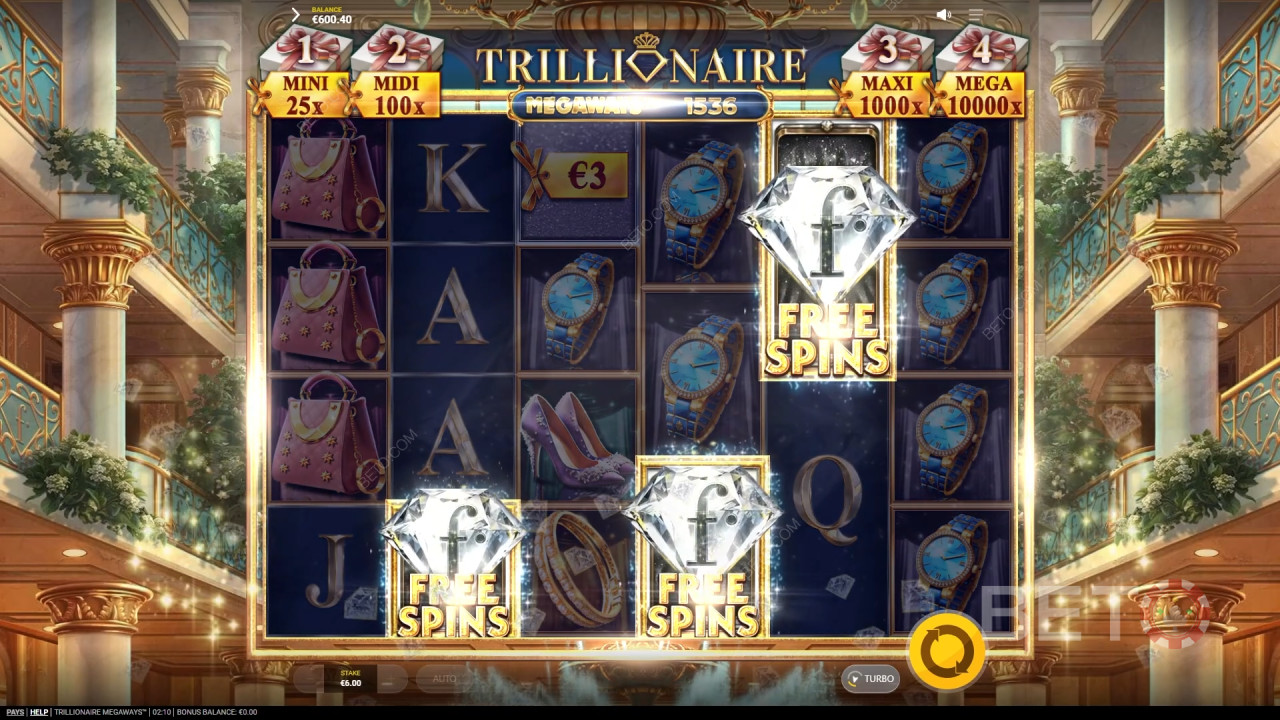 Trillionaire Megaways Pelaa Ilmaiseksi