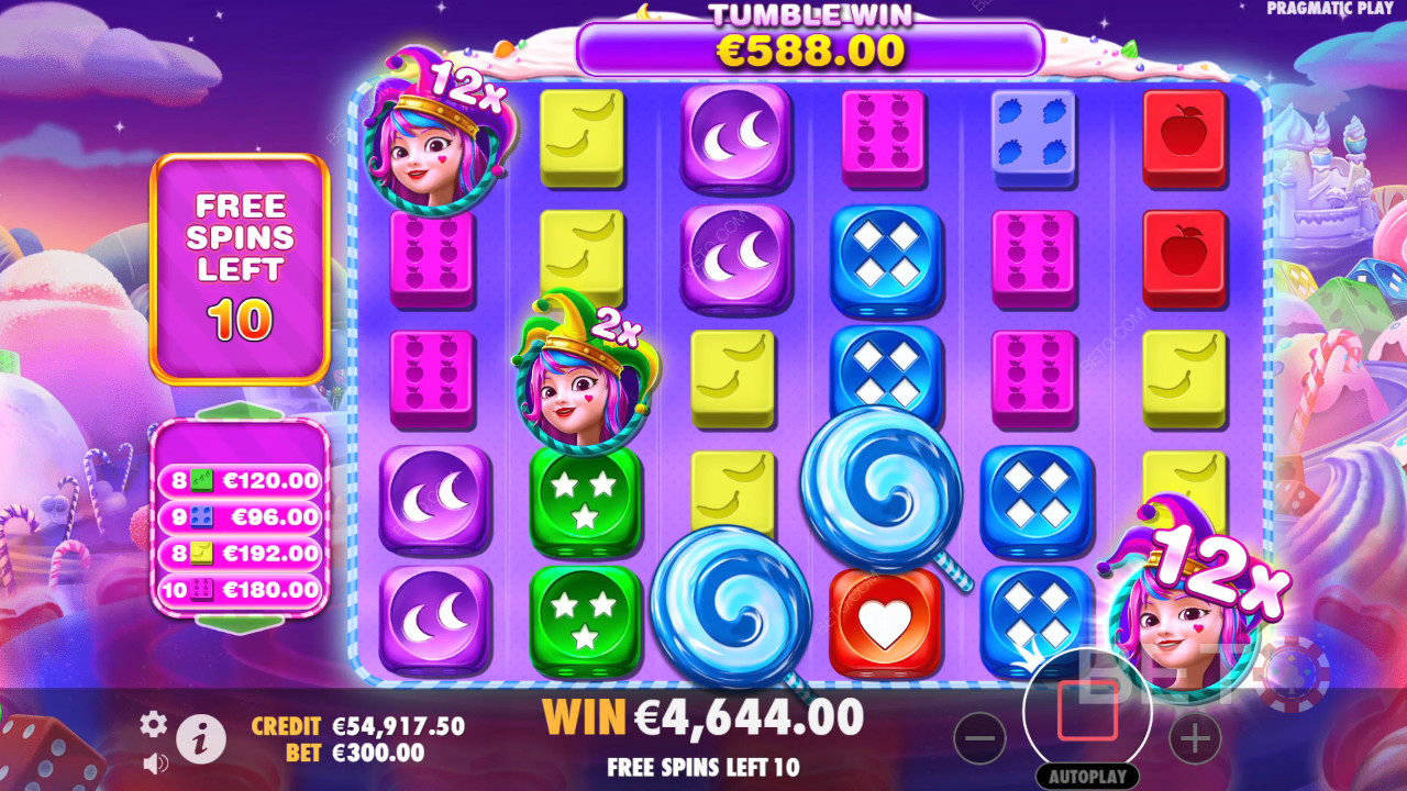 Teema & suunnittelu: Candy World: Whimsical Candy World