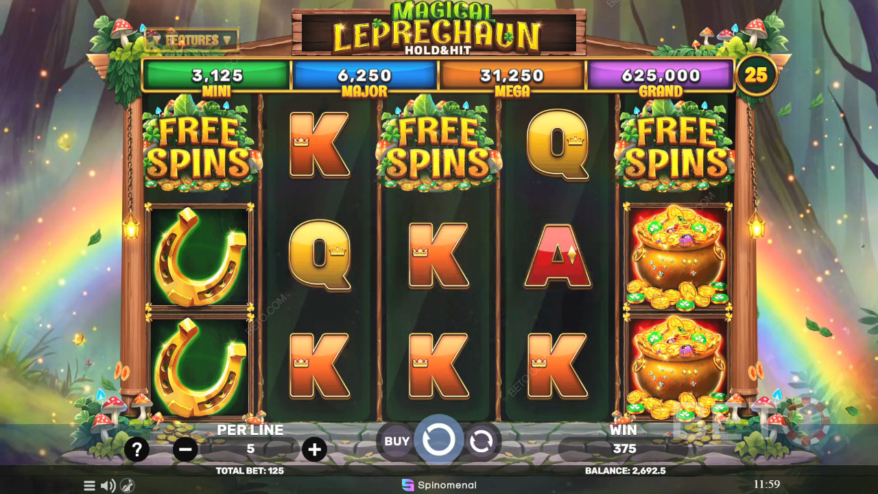 Magical Leprechaun - Hold & Hit arvostelu BETO Slotsilta