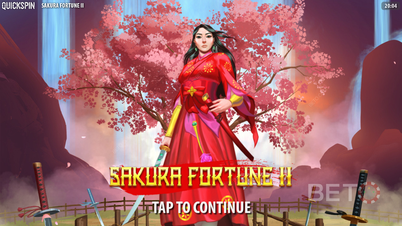 Sakura on palannut Sakura Fortune2 -nettikolikkopelissä.