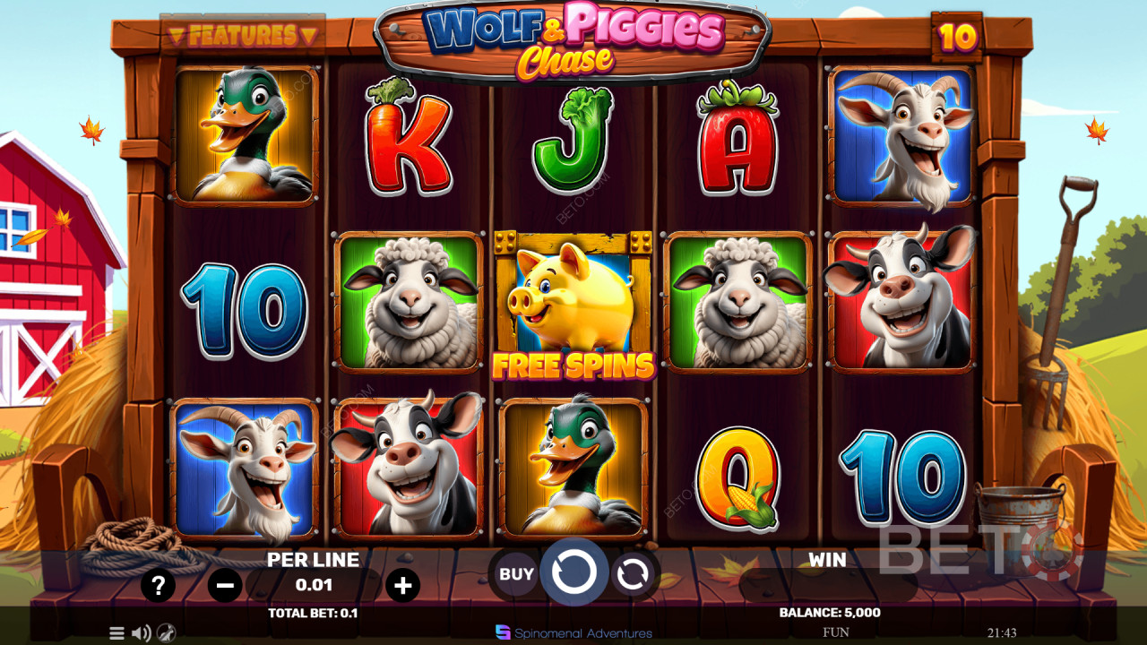 Onko Wolf & Piggies Chase hauskaa?