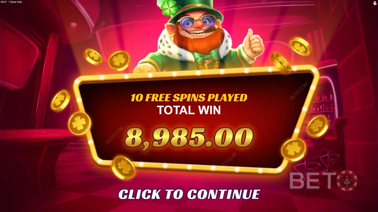 Bullshark Gamesin Clover Clubin selitetyt bonusominaisuudet