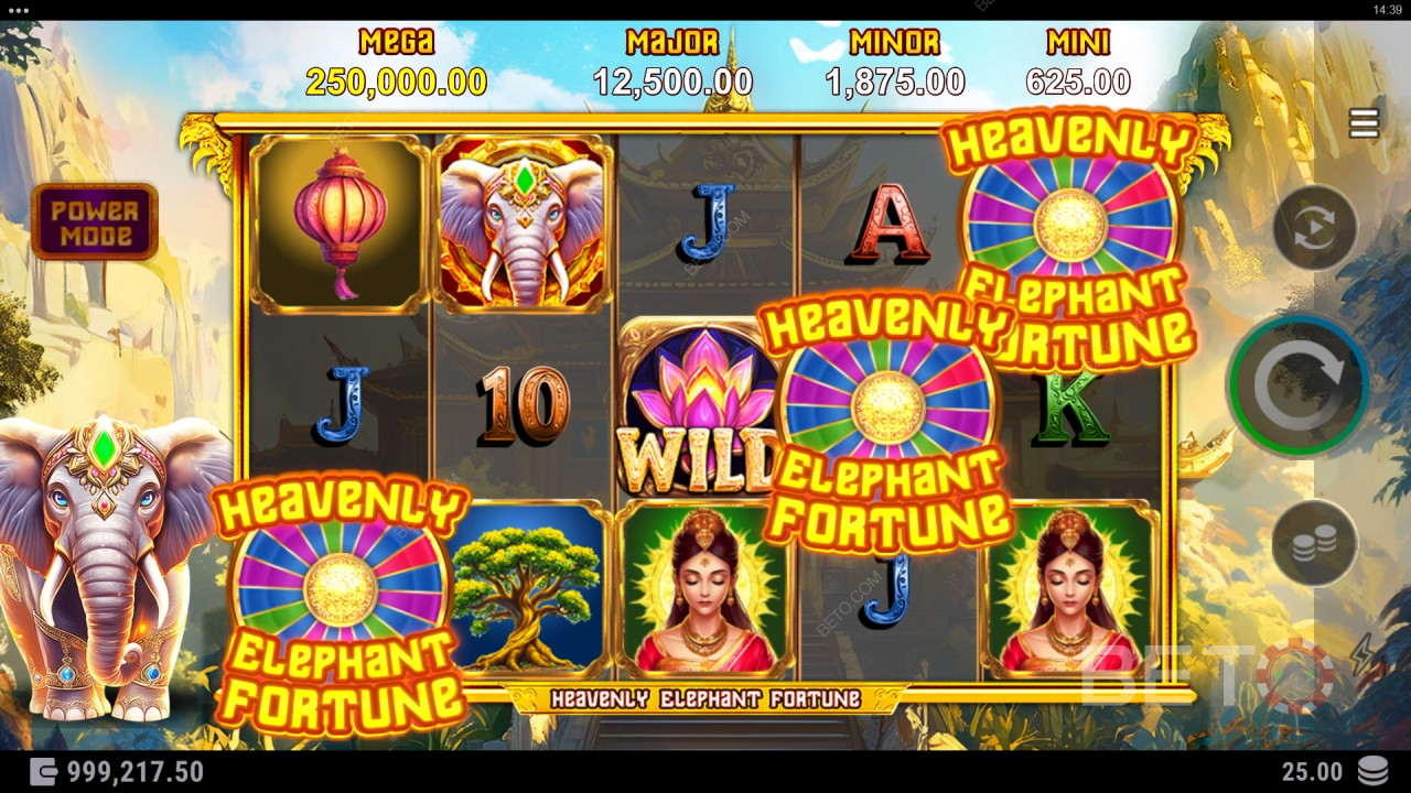 Heavenly Elephant Fortune arvostelu BETO Slotsilta