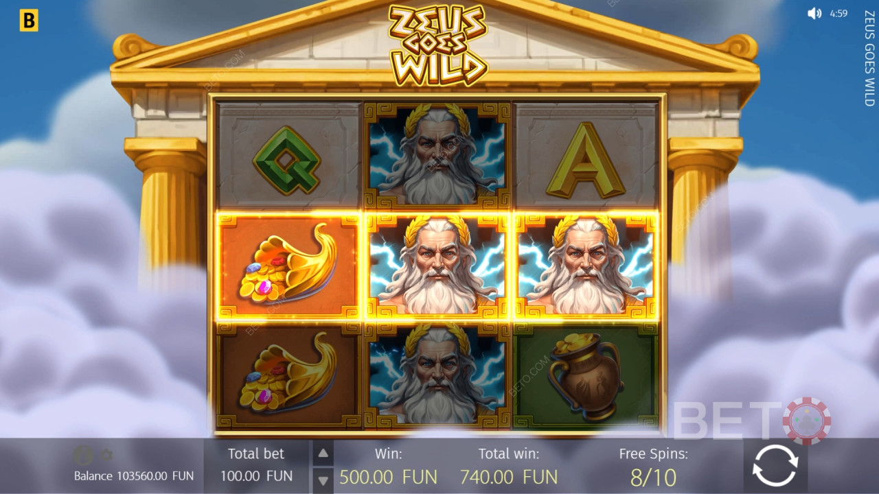 Onko Zeus Goes Wild hyvä peli?