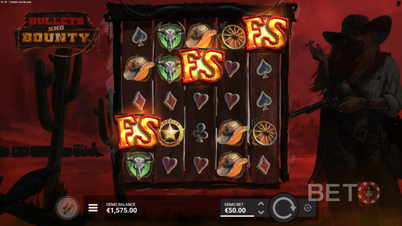 Bullets and Bounty arvostelu BETO Slotsilta