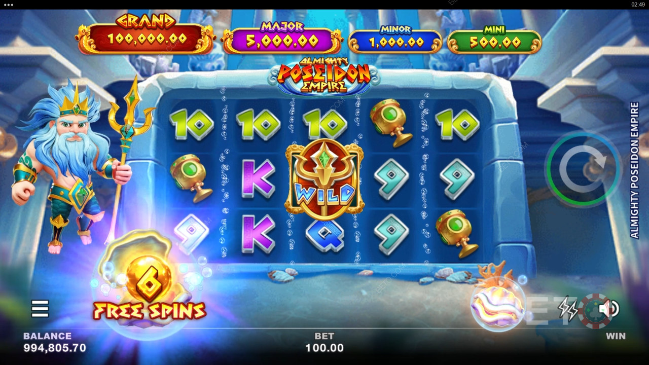 Almighty Poseidon Empire Pelaa Ilmaiseksi