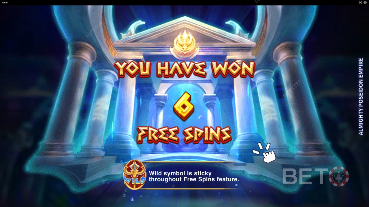 Bonusominaisuudet selitetty Almighty Poseidon Empire by Microgaming