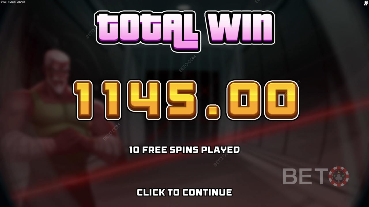 Voita 15,000x panoksesi Miami Mayhem -kolikkopelissä verkossa!