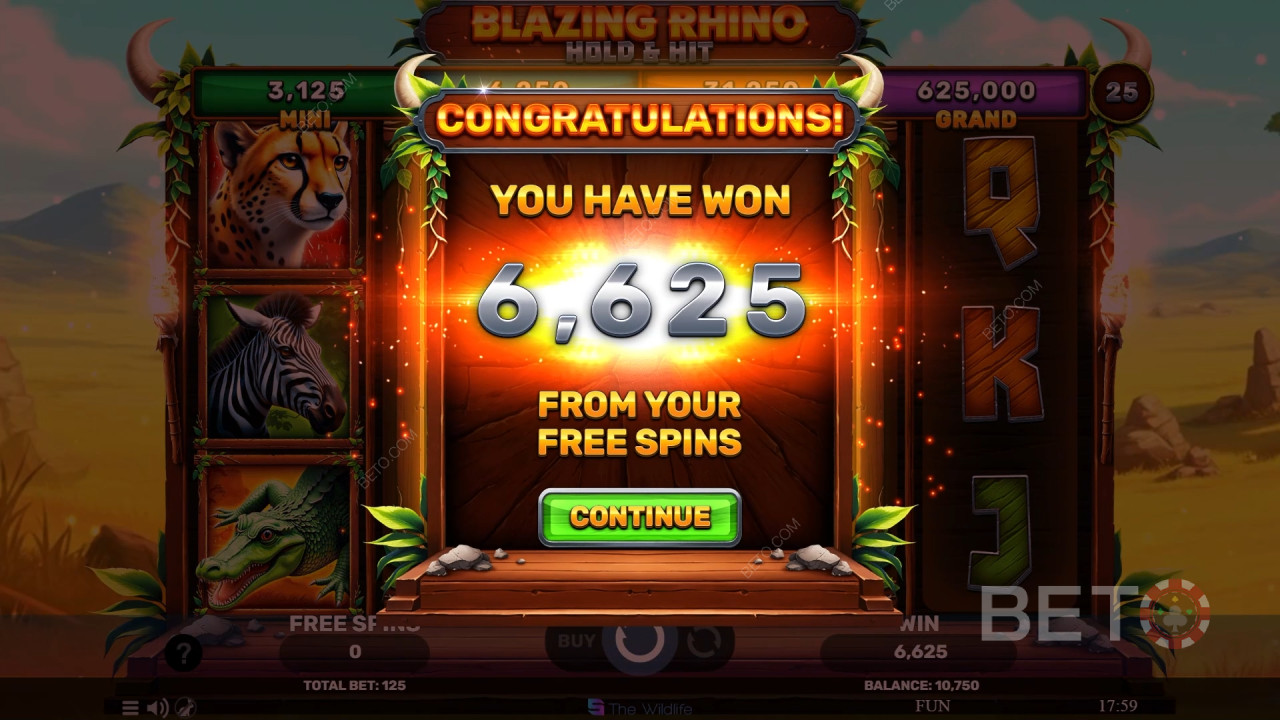 Blazing Rhino Hold & Hit: Suositeltava vai ei?