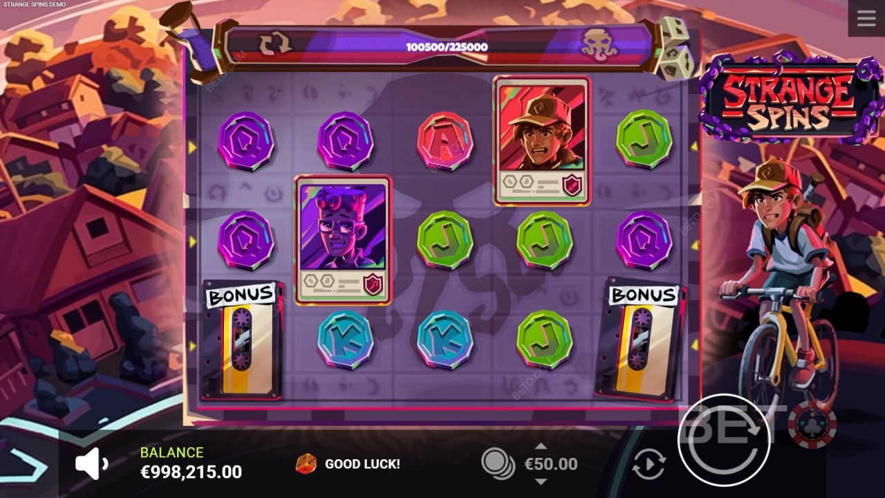 Strange Spins