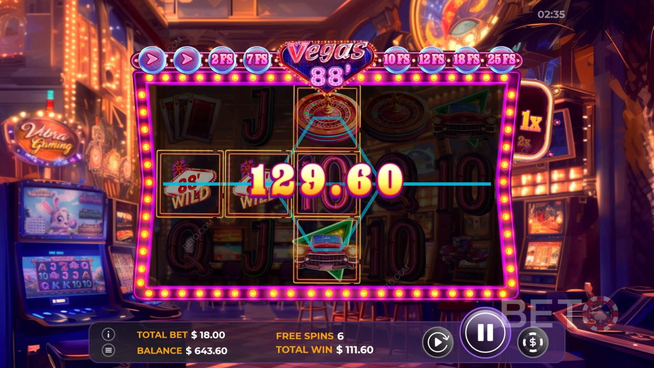 Kuinka pelata Vibra Gamingin Vegas 88:aa?