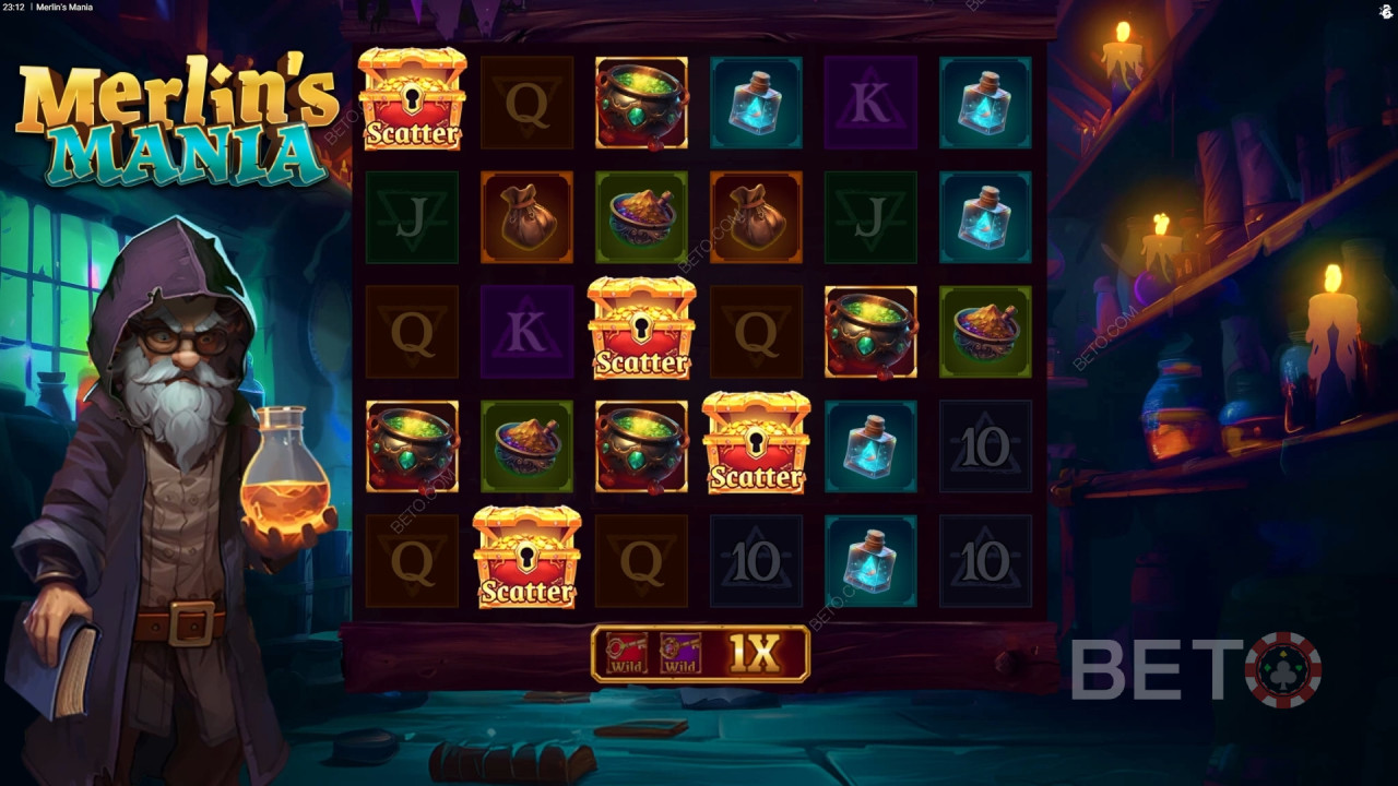 Pelaaminen Bullshark Gamesin Merlin