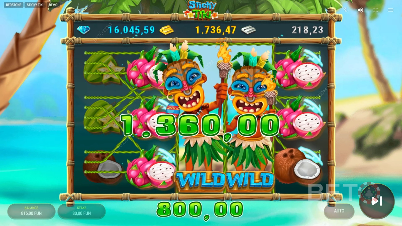Sticky Tiki Pelaa Ilmaiseksi