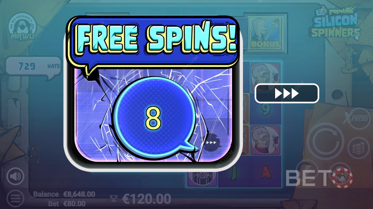 Bonusominaisuudet selitetty Silicon Spinners by Avatar UX -ohjelmassa