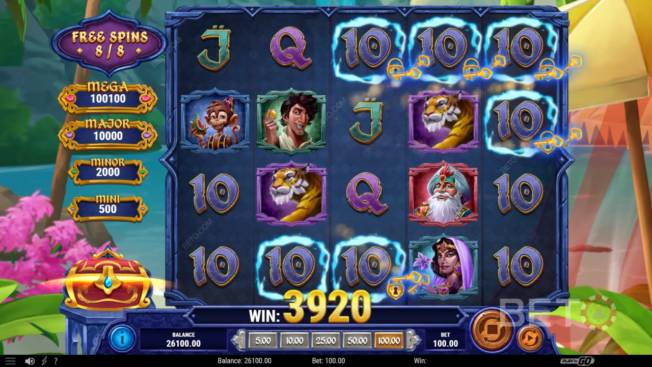 Pitäisikö sinun pelata 1001 Mystery Genie Fortunes -peliä?