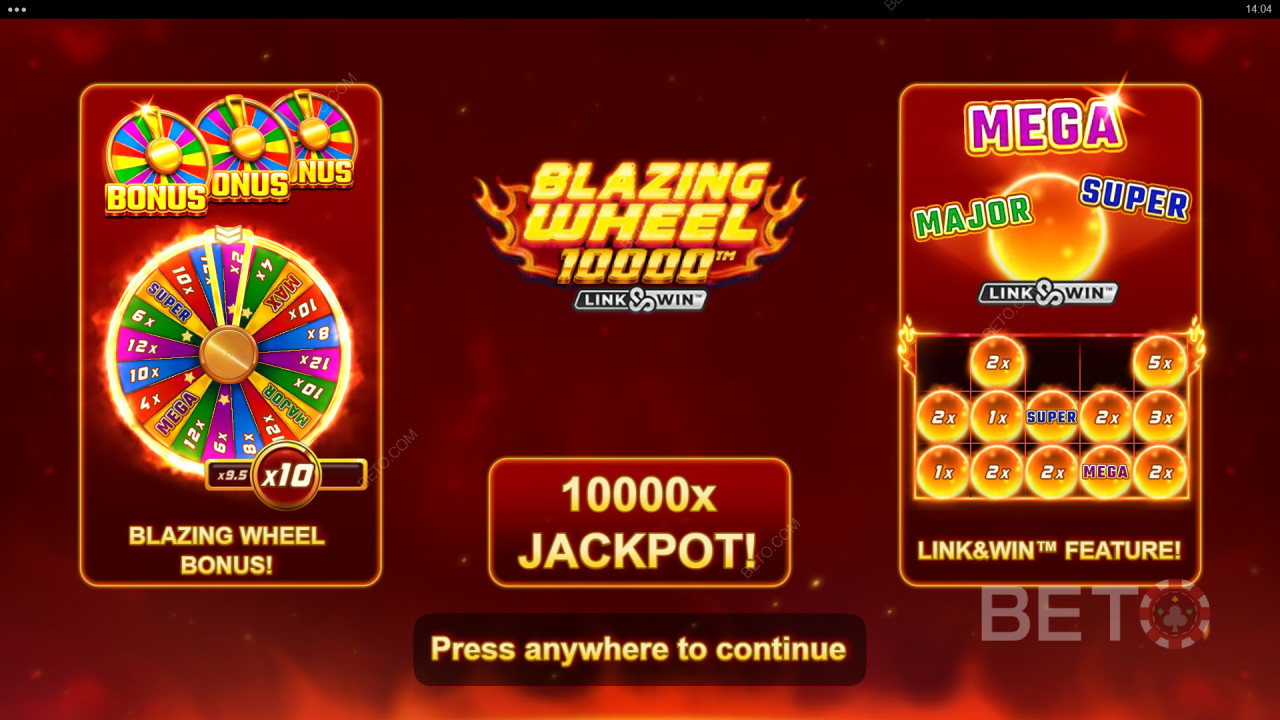 Bonusominaisuudet selitetty Blazing Wheel 10000:ssa, jonka Nailed It! Games