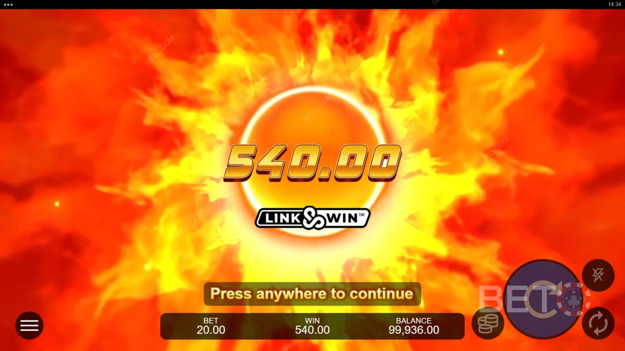 Voita 10,000x panoksesi Blazing Wheel 10000 -kolikkopelissä verkossa!