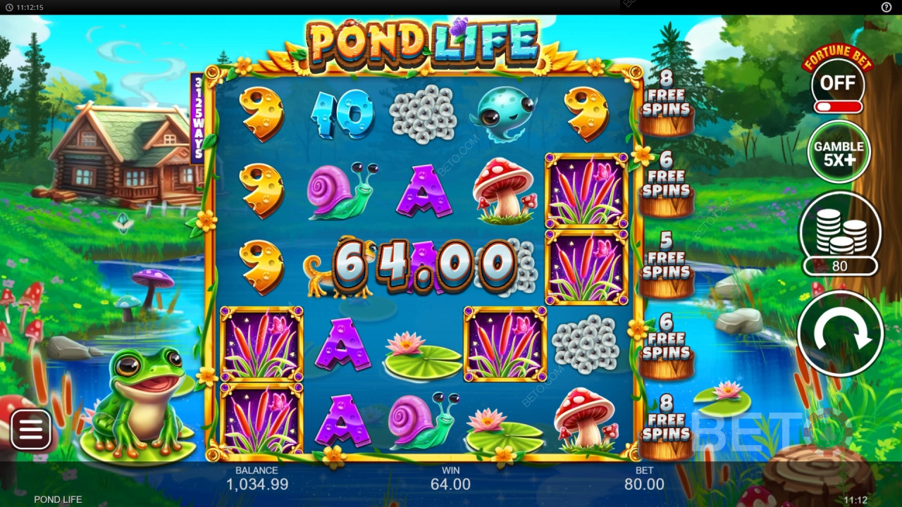 Voita 5000x panoksesi Pond Life -nettikolikkopelissä!