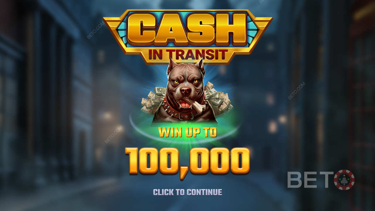 Voita 10,000x panoksesi Cash in Transit -kolikkopelissä!