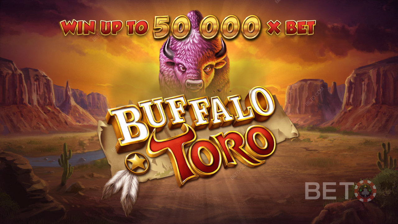 Voita jopa 50 000-kertainen panoksesi Buffalo Toro-nettikolikkopelissä.