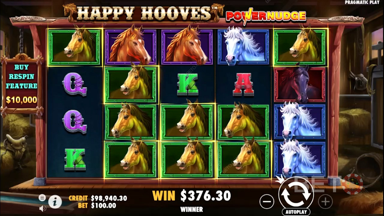 Hevossymboleista punainen hevonen tarjoaa parhaan vastineen rahalle.