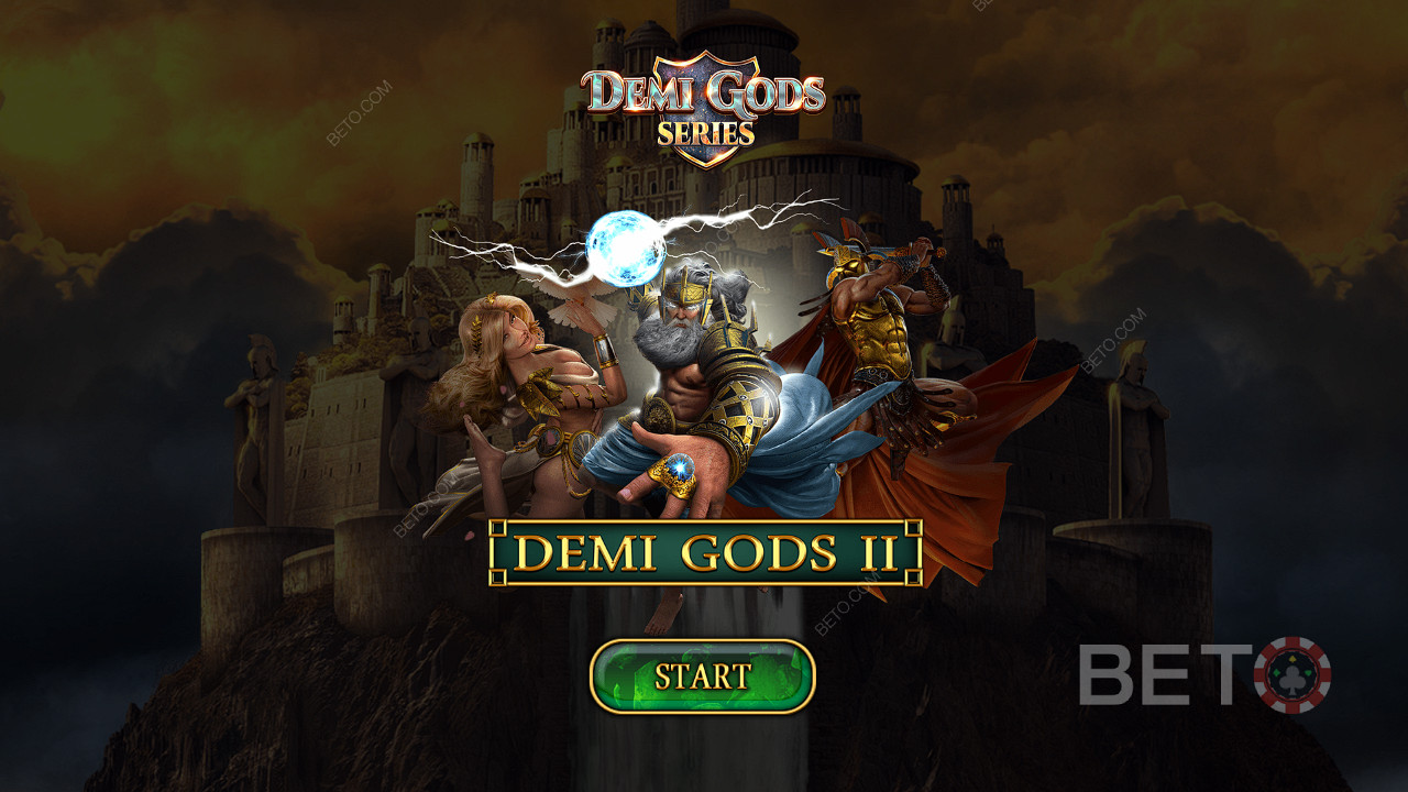 Nauti erilaisista ilmaiskierroksista ja voittokertoimista Demi Gods 2 -pelissä.