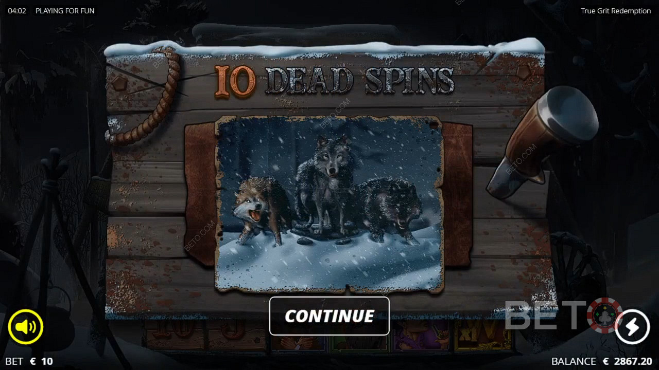 Dead Spins avaa kaikki paikat ja tarjoaa eniten voittotapoja.