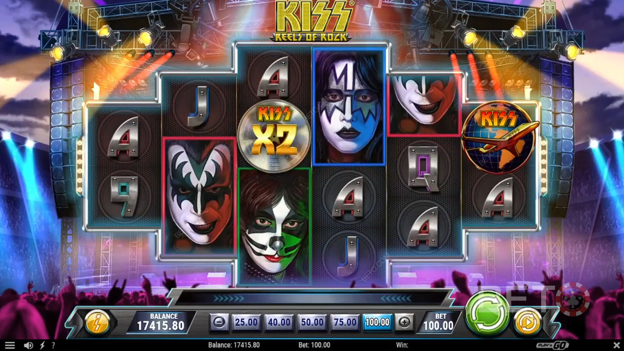 KISS Reels of Rock arvostelu BETO Slotsilta