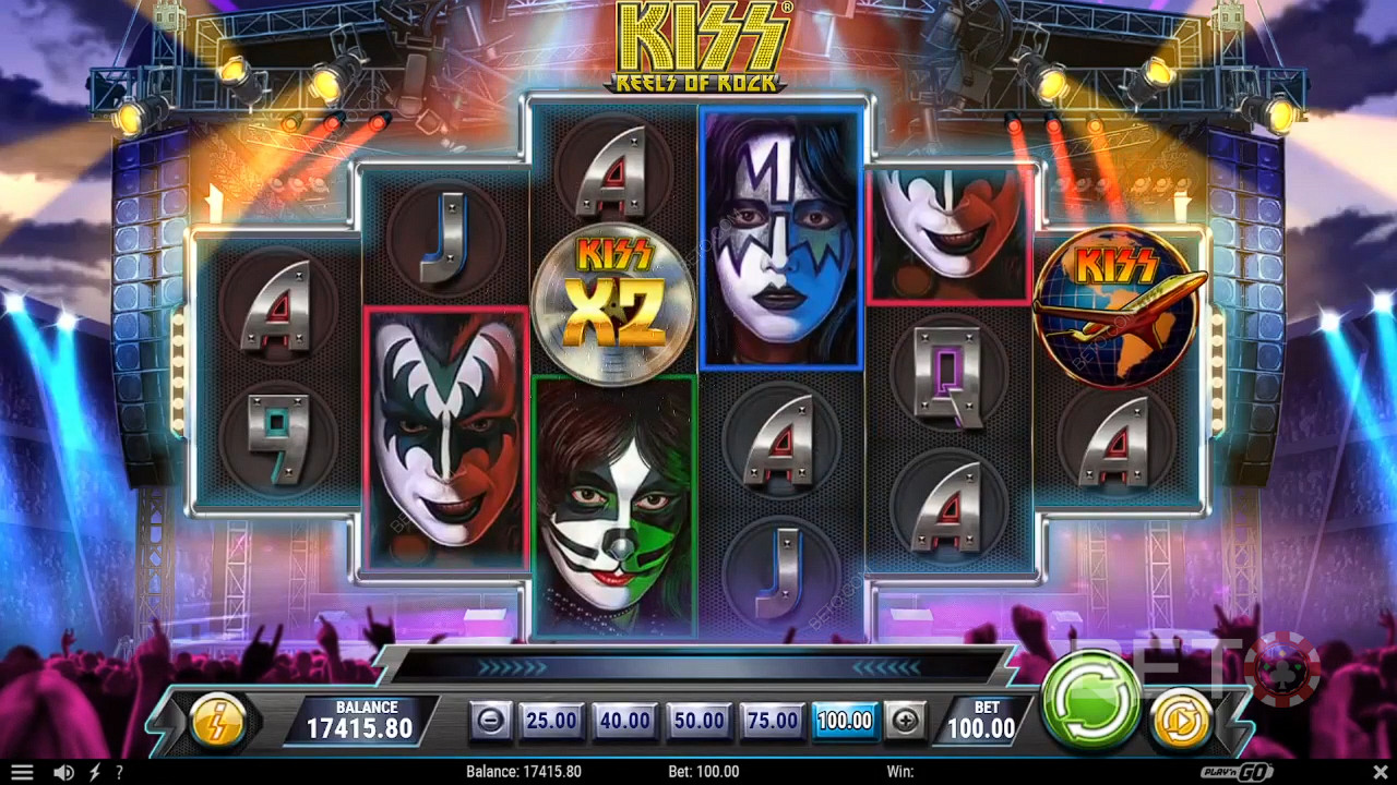 KISS Reels of Rock Pelaa Ilmaiseksi