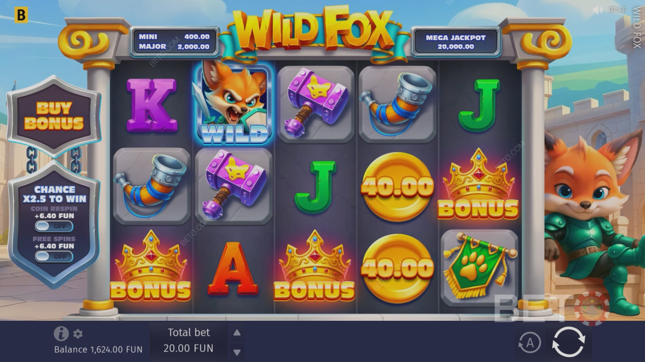 Wild Fox Pelaa Ilmaiseksi