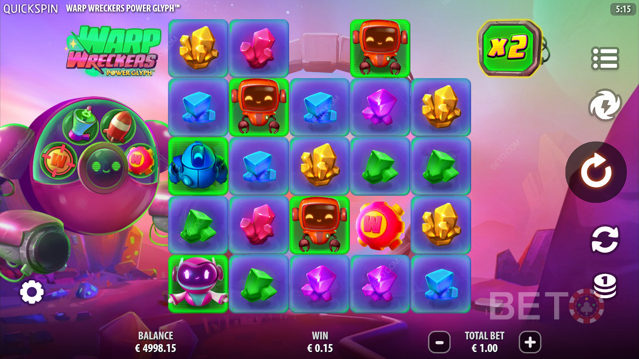 Warp Wreckers Power Glyph Pelaa Ilmaiseksi