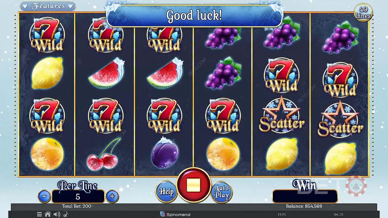 Fruits On Ice Collection 40 Lines Pelaa Ilmaiseksi