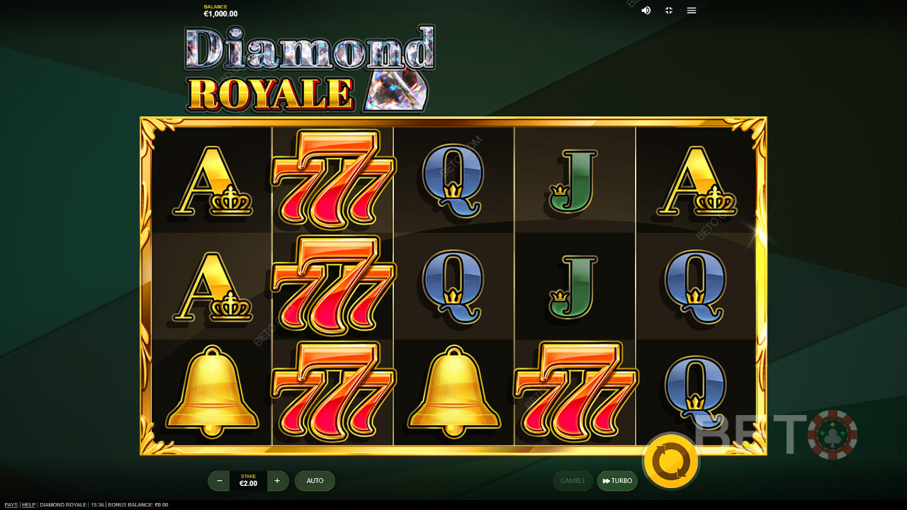 Diamond Royale arvostelu BETO Slotsilta