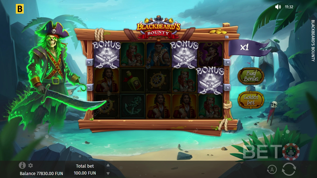 Blackbeard's Bounty (BGAMING) Pelaa Ilmaiseksi