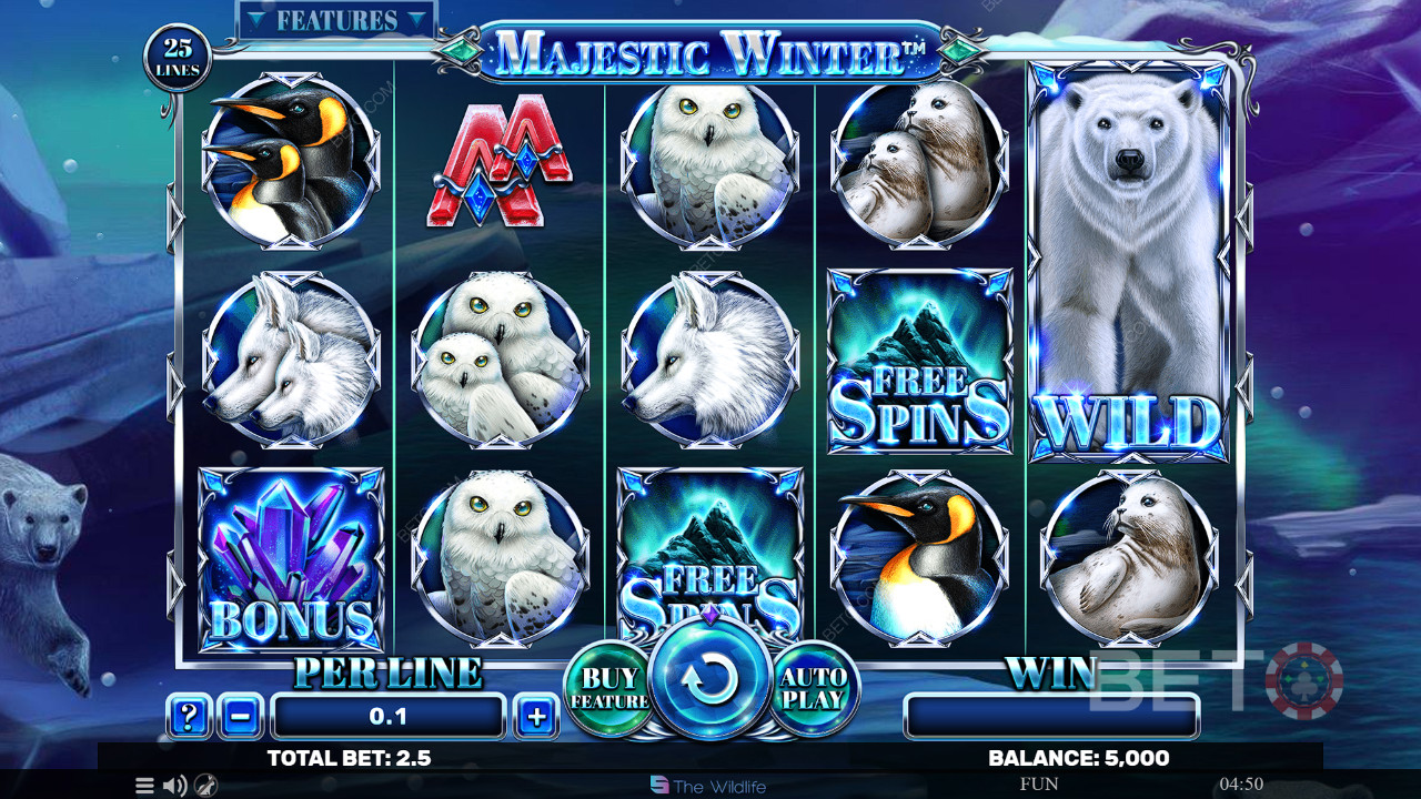 Majestic Winter Review by BETO Slots