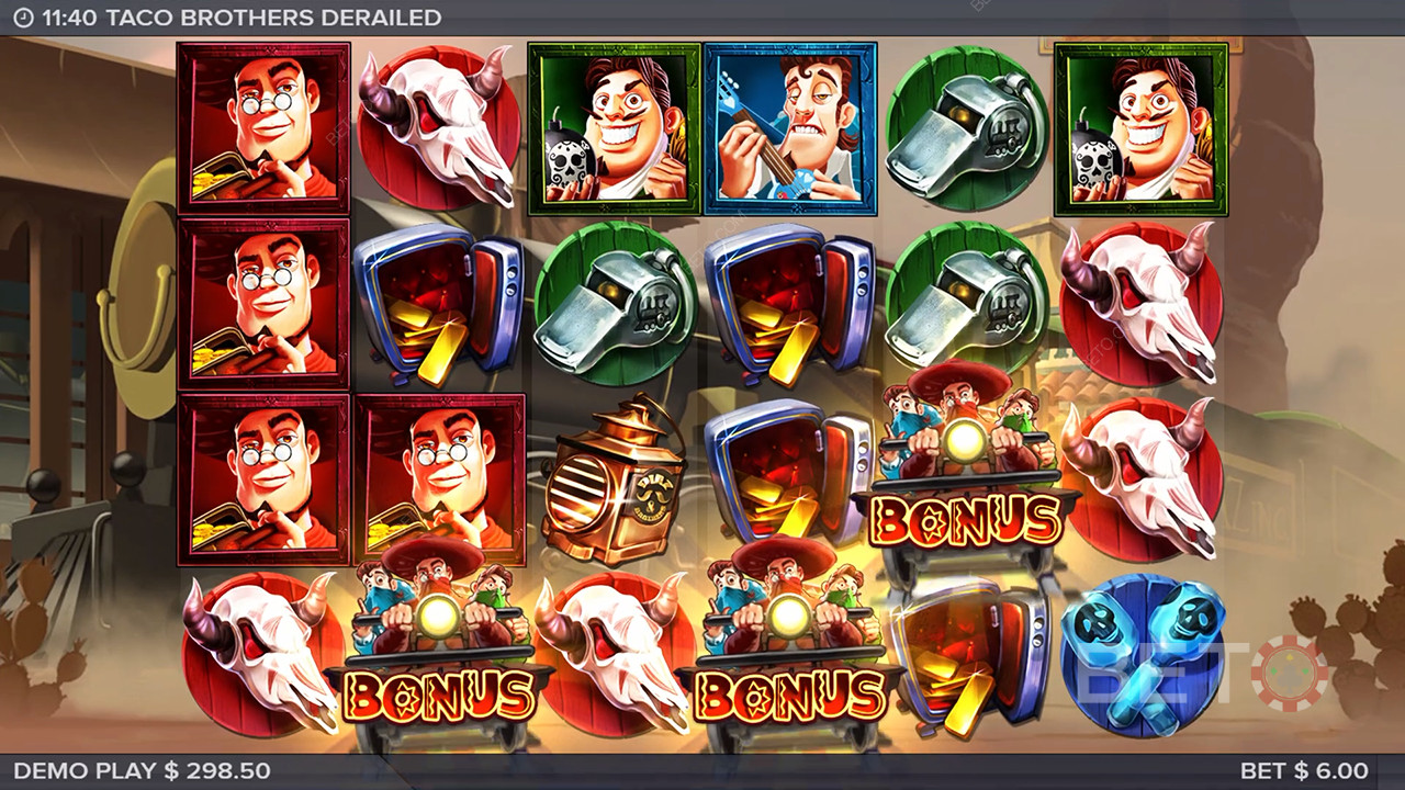 Tuomio Taco Brothers suistui Slot