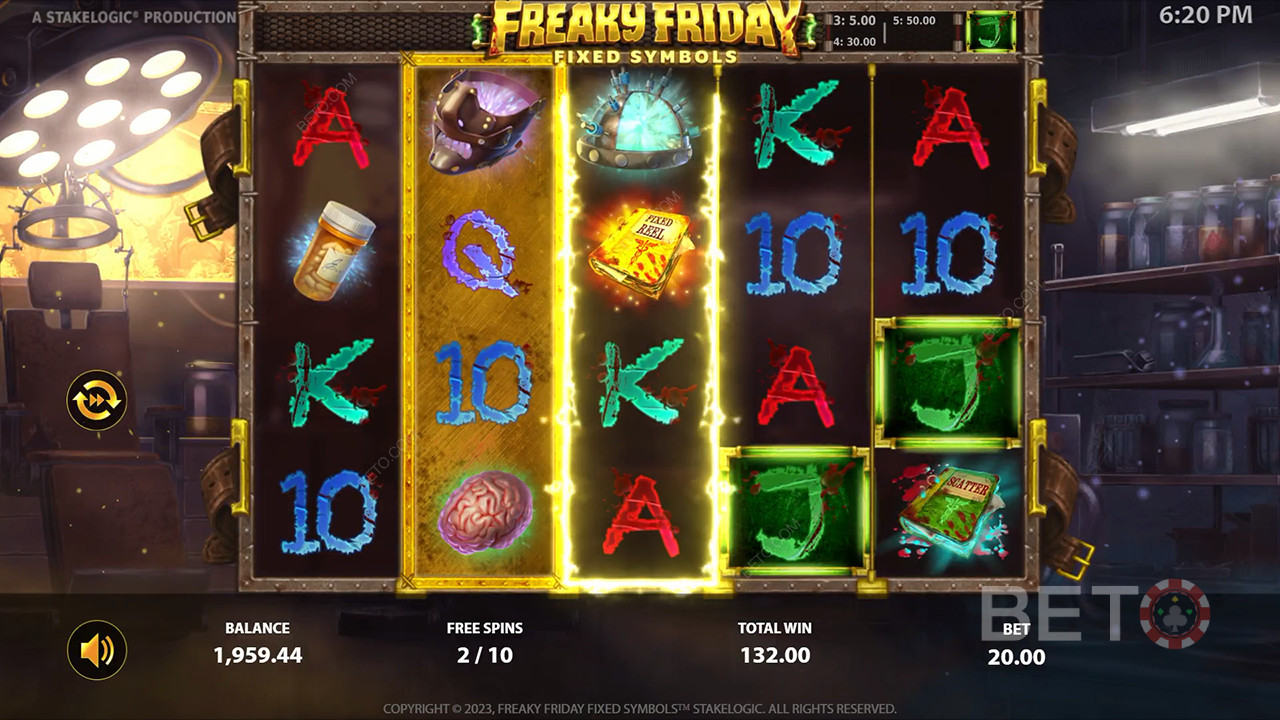 Freaky Friday Kiinteät symbolit Review by BETO Slots