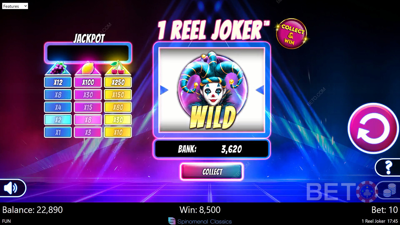 1 Reel Joker arvostelu BETO Slotsilta