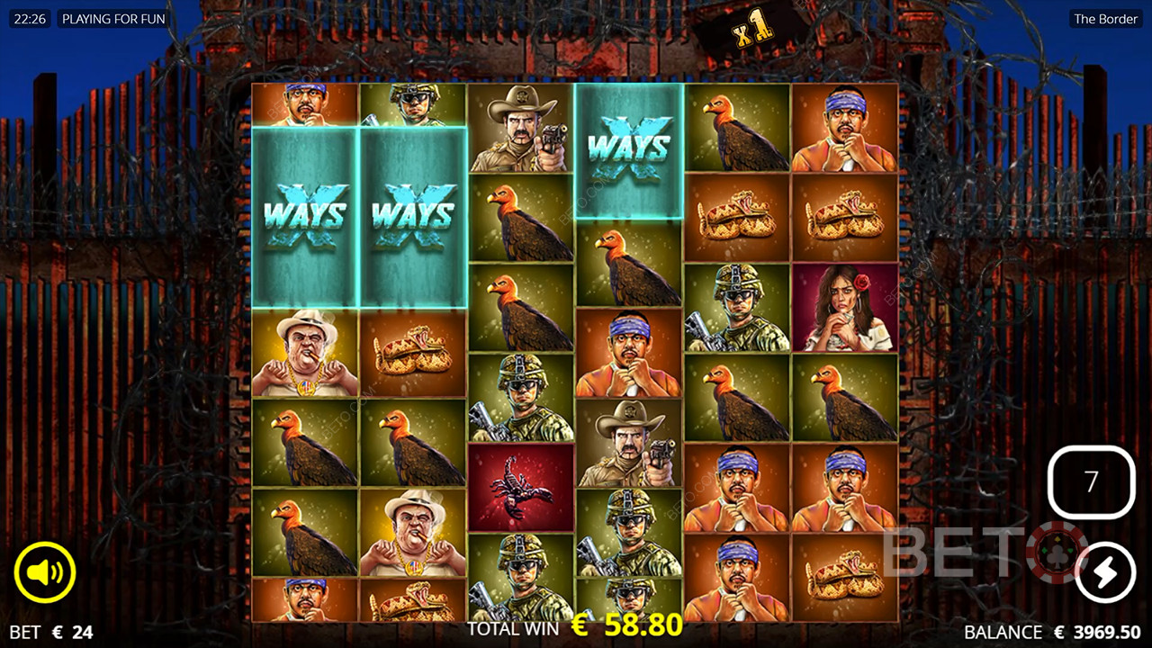 The Border arvostelu by BETO Slots