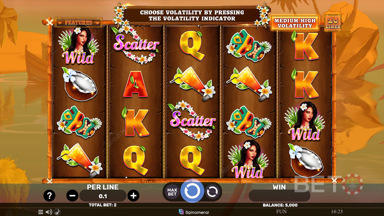 Hawaiian Bliss arvostelu by BETO Slots