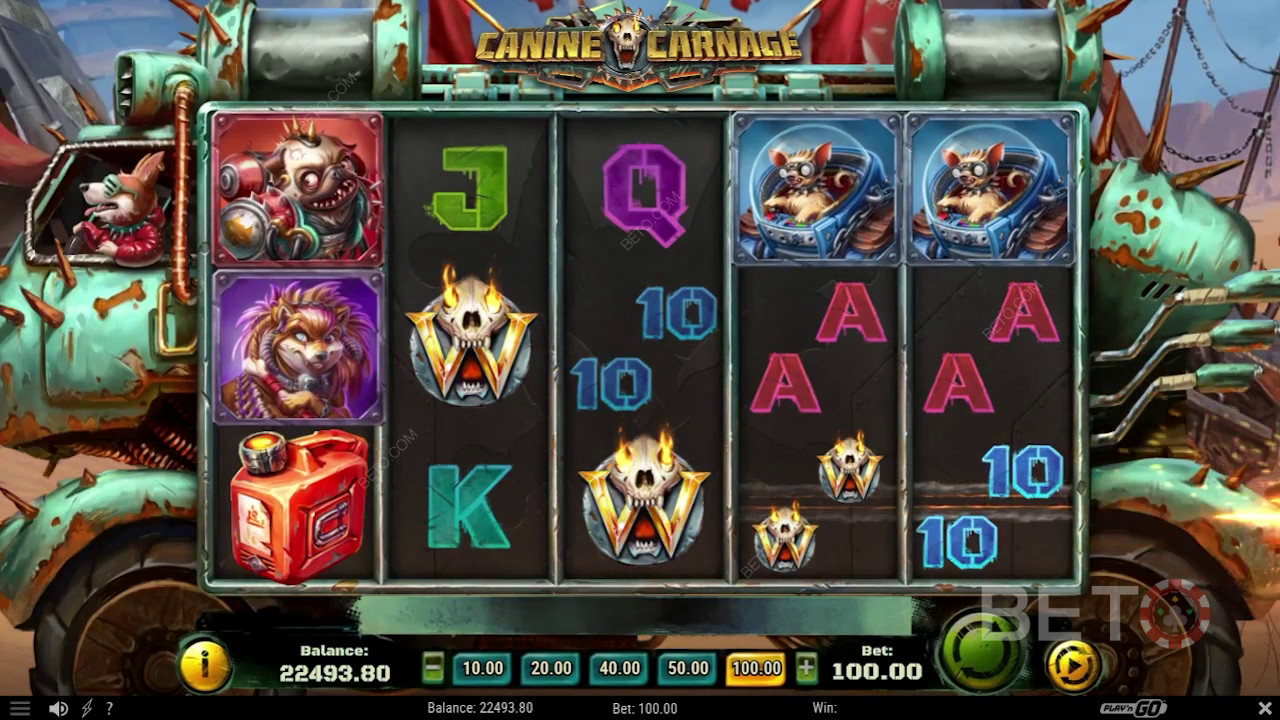 Canine Carnage Review by BETO Slots