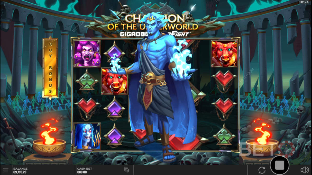 Champion of the Underworld arvostelu BETO Slotsilta