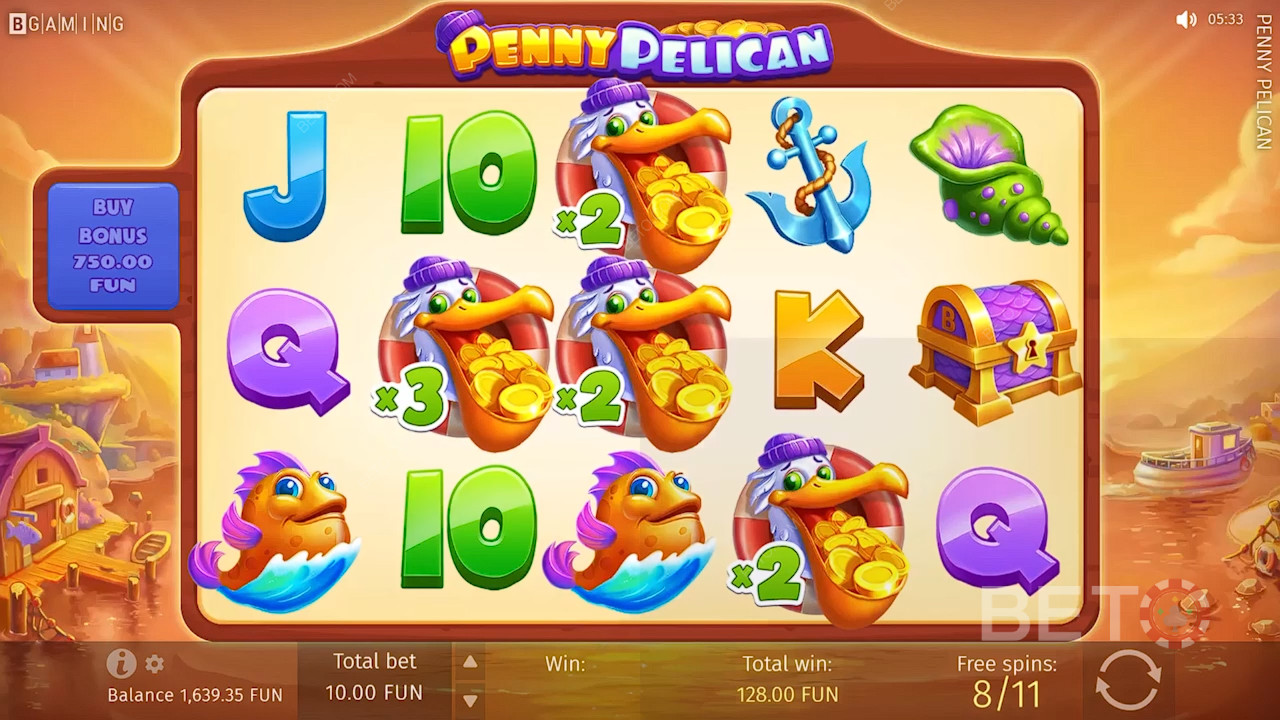 Penny Pelican arvostelu by BETO Slots