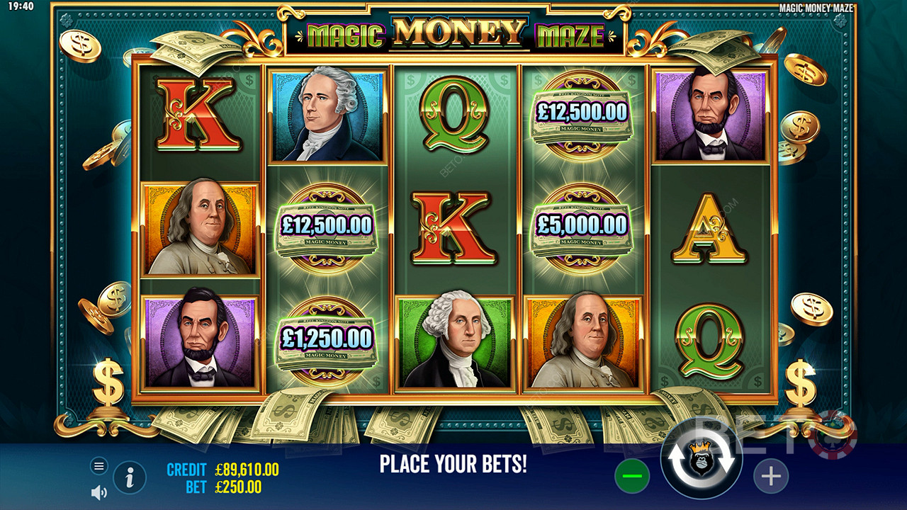 Magic Money Maze Review by BETO Slots