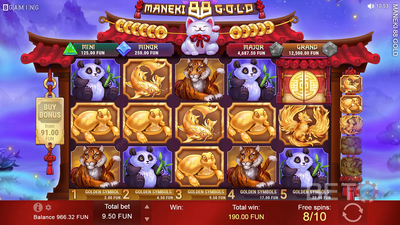 Maneki 88 Gold Review by BETO Slots