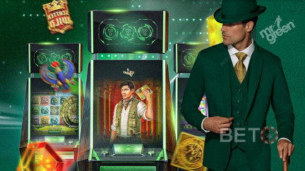 Mr Green Casino tarjoaa joitakin parhaista online-bonuslohkoista ja uudelleenlatausbonuksista.