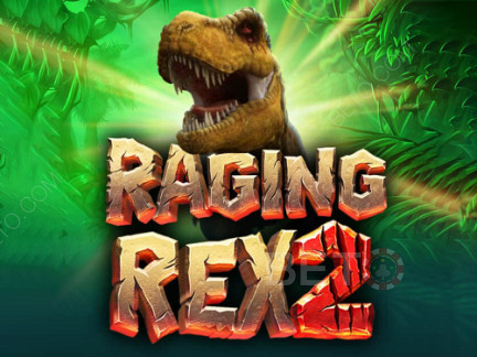 Etsitköuutta kasinopeliä kokeile Raging Rex 2:ta! Hanki onnekas talletusbonus tänään!