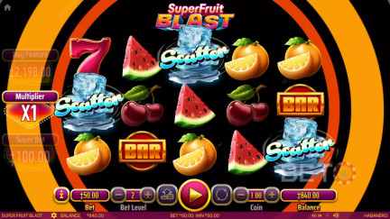 Super Fruit Blast -kolikkopeli - Ilmainen pelaaminen ja arvostelut (2025)